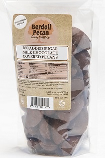 NO ADDED SUGAR MILK CHOCOLATE PECANS